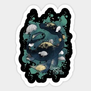 Hoard of isopods Sticker